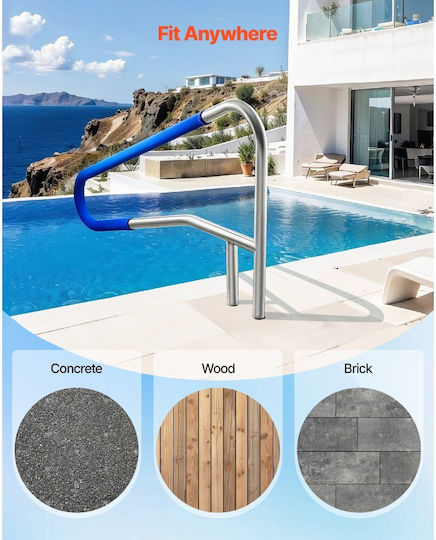 Vevor Pool Accessories made of Stainless Steel 137.1x81.3cm Silver