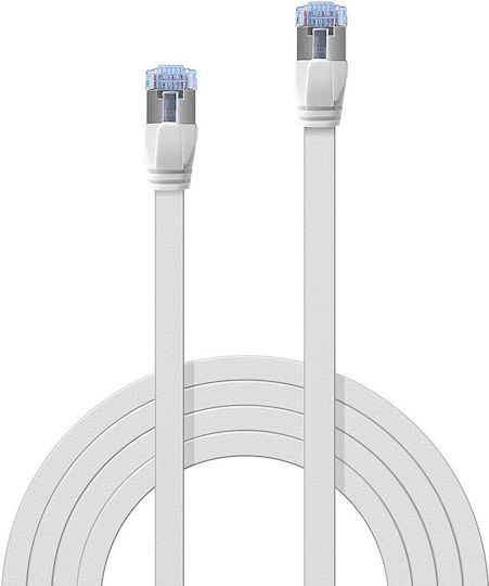 Lindy S/FTP Кат.6 (Gigabit) Мрежов Кабел Ethernet 5м Бял