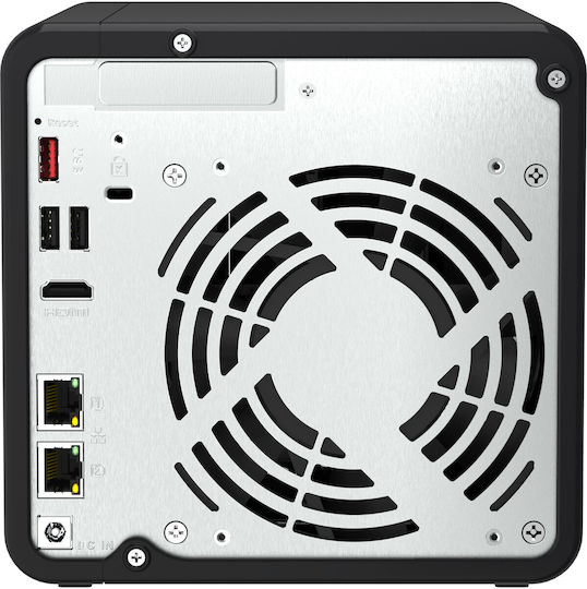 QNap TS-464-8G NAS Tower με 4 θέσεις για M.2/SSD και 2 θύρες Ethernet