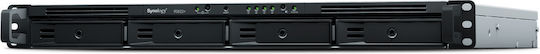 Synology RackStation RS822+ NAS Rack με 8 θέσεις για HDD/SSD και 4 θύρες Ethernet