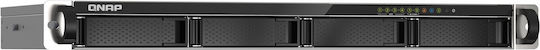 QNap TS-435XeU NAS Tower με 4 θέσεις για HDD/SSD και 3 θύρες Ethernet