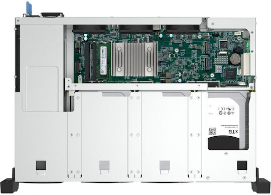QNap TS-855eU-RP-8G NAS Rack με 8 θέσεις για HDD/M.2/SSD και 2 θύρες Ethernet