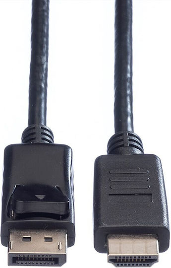 Value Cable DisplayPort male - HDMI male 1.5m Μαύρο (11.99.5779)