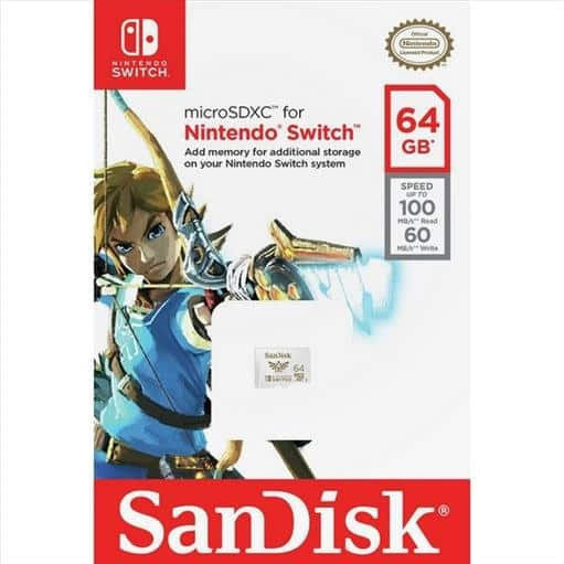 Sandisk microSDXC 64GB U3 V30 A1 UHS-I 100MB/s