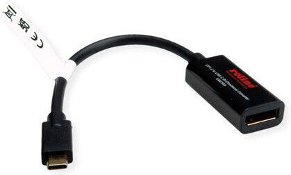 Roline USB-C Männlich Zu DisplayPort Weiblich Konverter 1 Stück
