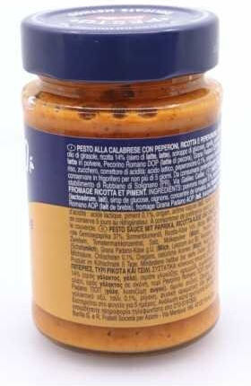 Barilla Pesto Calabrese Pesto 190gr