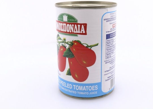 Omospondia Whole Peeled Tomatoes Peeled Tomato 400gr