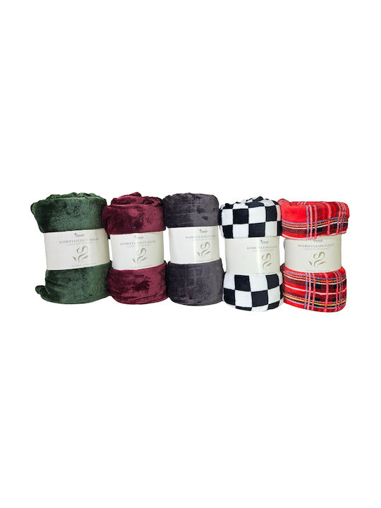 Viosarp Κουβέρτα Fleece Υπέρδιπλη 220x200εκ. Μπεζ VS-5206753051343