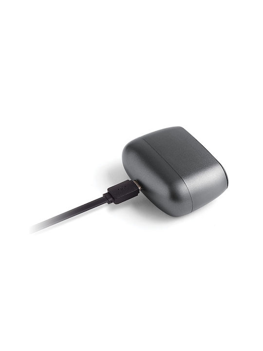 Lexon Tischuhr mit Wecker Schwarz 94444TI