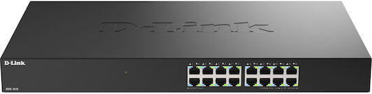D-Link DMS-1016/E L2 Switch με 16 Θύρες Gigabit (1Gbps) Ethernet