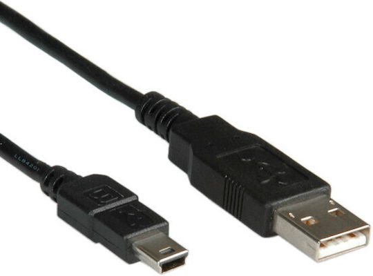 Roline Regulär USB 2.0 auf Micro-USB-Kabel Schwarz 3m (11.02.8730) 1Stück