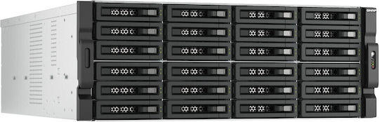 Qnap Tl-r2400pes-rp 24-Bay 4u Rackmount Pcie Interface Sata Jbod Expansion Enclosure 6.35/8.89cm 2.5/3.5zoll