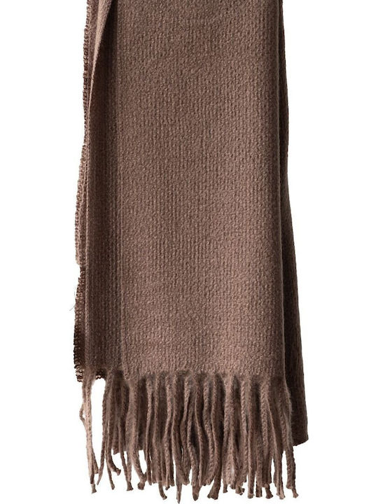 Women's Wool Scarf Brown