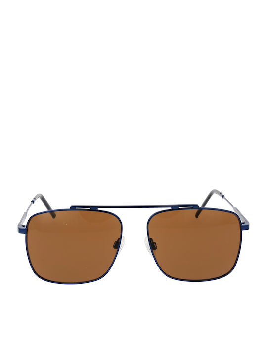 Champion Men's Sunglasses with Gold Metal Frame and Gold Lens CU5152-58C04