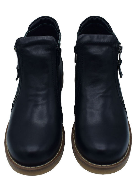 Suede Women's Ankle Boots Black