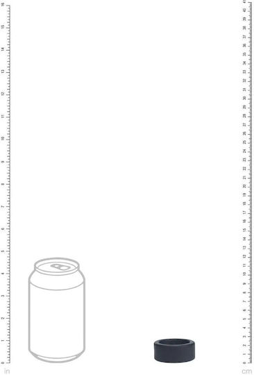 Liquid Silicone Ball Strap Small 34mm Μαύρο