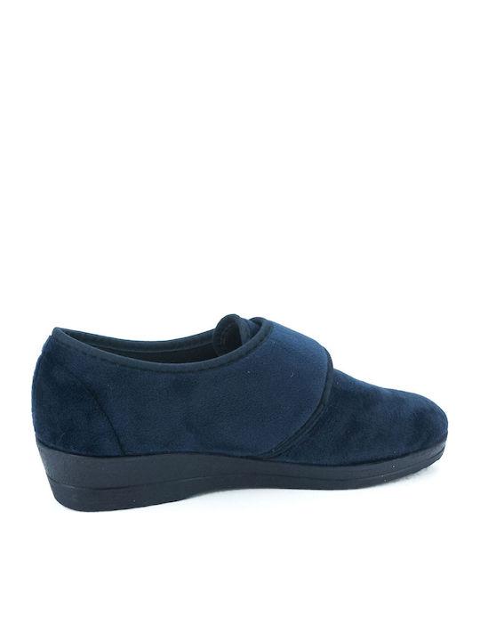 Closed Women's Slippers Navy Blue