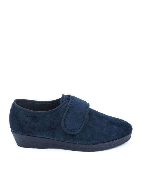 Closed Women's Slippers Navy Blue