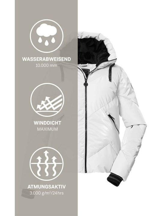 Killtec Ksw Women's Ski & Snowboard Jacket White 43618-101