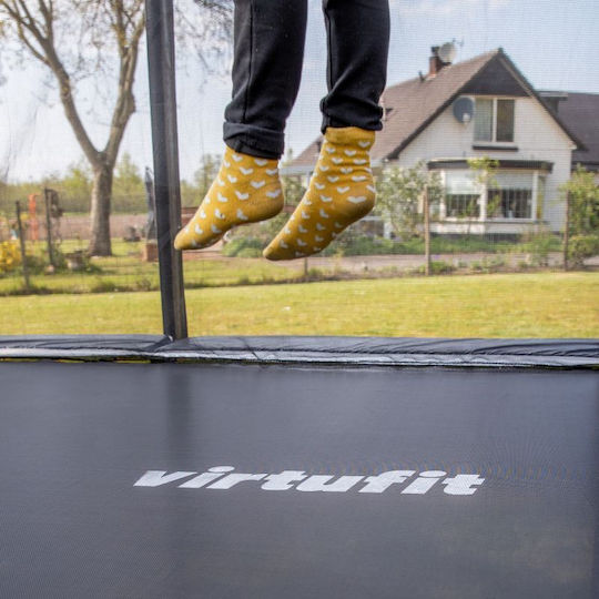 Virtufit Trampolină În aer liber Diametru 251cm cu Net