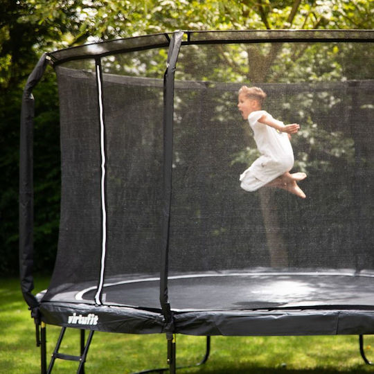 Virtufit Trampolină În aer liber Diametru 251cm cu Net