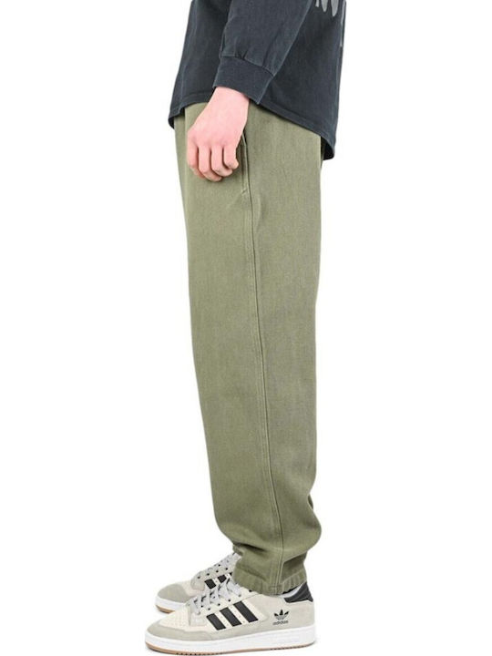 Мъжки Панталон Relaxed Fit Зелен