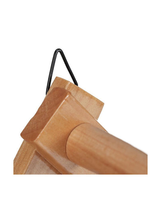 Relaxdays Agățătoare De Perete Din Lemn Cu 10 Compartimente Maro 32x10cm
