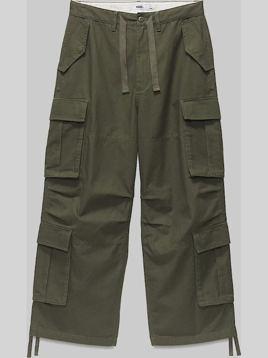 Παντελόνι Cargo σε Baggy Γραμμή Χακί