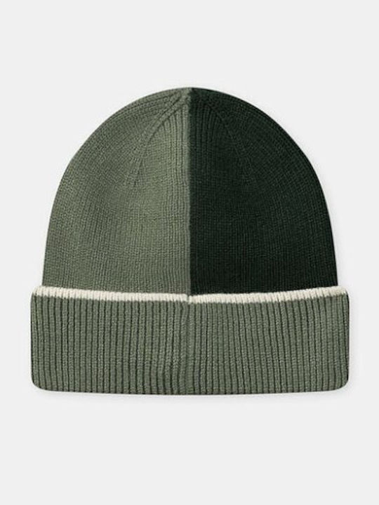 Kids Beanie Knitted Green