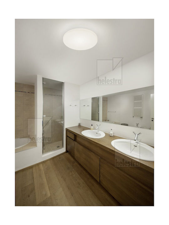 Helestra Corp de iluminat de Exterior cu LED Integrat în Culoare Argintiu 15/2125.04