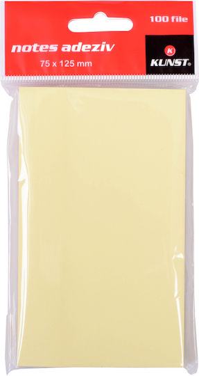 Kunst Sticky Notes 75/125 Mm 1 Pc*100 Sheets