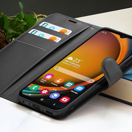 Zanaé Husa Wallet Galaxy Xcover 7 Pro Stand Magnetic Tab Neagră
