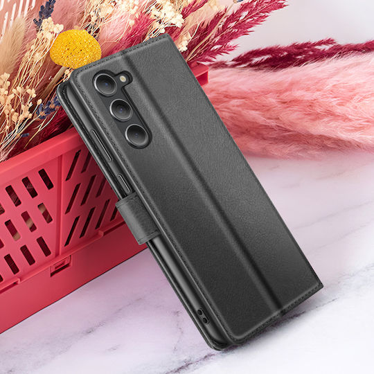 Zanaé Wallet Case Galaxy S23+ Stand Magnetic Tab Black