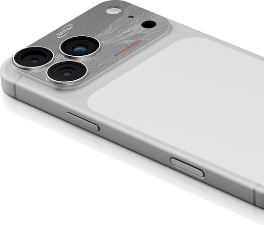 Skinarma Προστασία Κάμερας Tempered Glass Ασημί για το iPhone 17 Pro Max