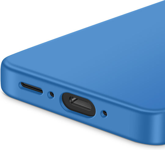 Avizar Fast Cover Серия Силиконов Калъф Samsung Galaxy A17 Син
