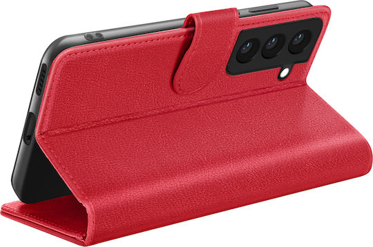 Zanaé Brieftaschenhülle Samsung Galaxy S22 Standriemen Rote