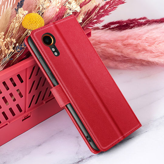 Zanaé Wallet Case Galaxy Xcover 7 Stand Magnetic Flap Red