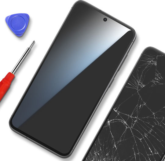 Clappio Complete Screen Galaxy A56 Oled Panel + Touch Glass + Frame Dark Grey