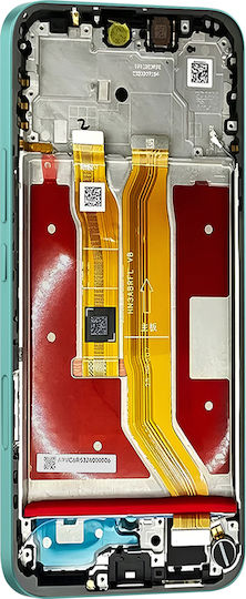 Ehre Original Vollbild Honor 400 Lite Service Pack LCD IPS mit Rahmen Grün