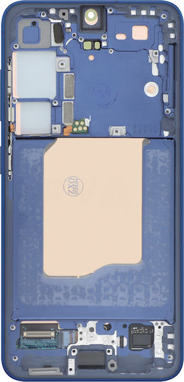 Relife Replacement Lcd Full Screen Galaxy S25 Frame Dark Blue