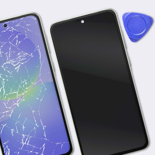 Clappio Complete Replacement OLED Screen Galaxy A36 with Frame Lime