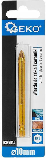 Geko Drill with Hexagonal Shank for Glass και Tiles 10mm