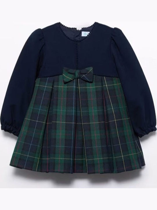 Abel Lula Kinderkleid Langärmelig Geprüft Marineblau