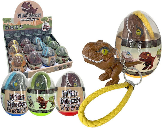 HOMie HOMie Miniatur-Spaßspielzeug Ei mit Dinosaurier 9cm (null)