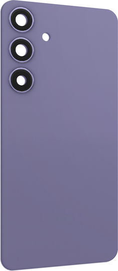 Clappio Replacement Battery Cover Galaxy S24 Integrated Adhesive Dark Purple