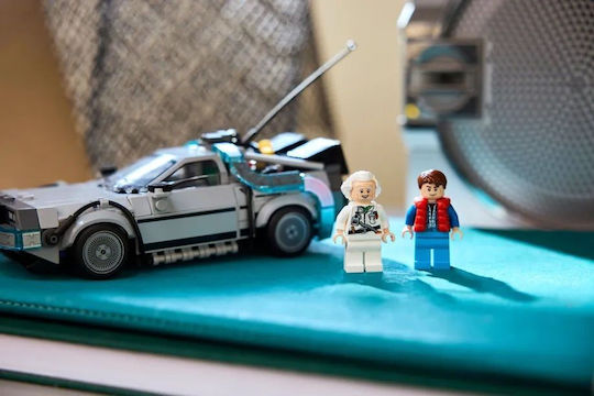 LEGO Speed Champions Time Machine from Back to the Future for Ages 9+ 357 Pieces