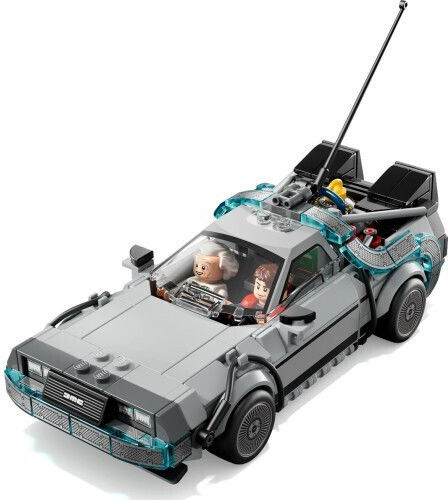 LEGO Speed Champions Time Machine from Back to the Future for Ages 9+ 357 Pieces