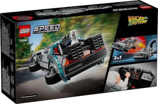 LEGO Speed Champions Time Machine from Back to the Future for Ages 9+ 357 Pieces