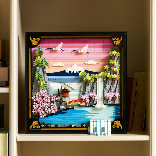 LEGO Art Японски Пейзаж с Черешов Цвят за 18+ Години 1892 Бройки