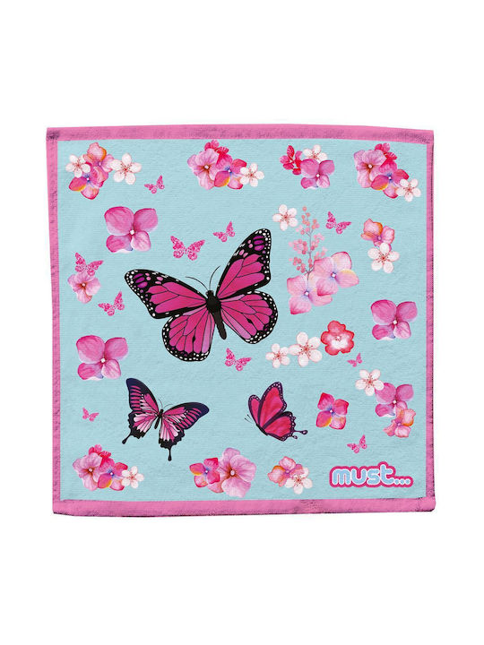 Must Team Baby-Gesichts-/Handtuch Hellblau 30 cmx30cm